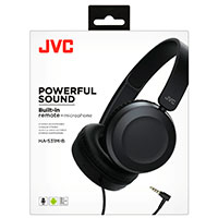 JVC Hovedtelefon - On-Ear (m/mikrofon) Sort - HA-S31M