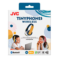 JVC KD10 Trdls Brnehovedtelefon (16 timer) Gul/Bl