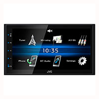 JVC KW-M25BT Bilstereo 6,8tm m/Bluetooth (Android spejling)