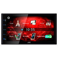 JVC KW-M27DBT Bilradio m/6,8tm Touchskrm (MP3/Bluetooth/USB/DAB+/NFC)