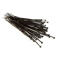Kabel Strips 3,6x140mm (kabelbinder) Sort - 100 stk.