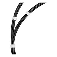 Kabelbinder Velcrobnd (5 meter - 10mm) Hvid