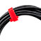 Kabelstrips (10+15+20cm) 6 stk - Bl/rd/gul