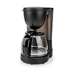 Kaffemaskine 10 kopper (1,25 liter) Sort - Nedis