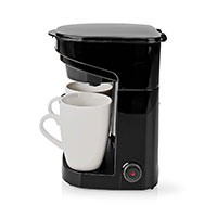 Kaffemaskine 2 kopper (0,25 liter) Nedis