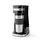 Kaffemaskine m/rejsekrus (0,42 l) Nedis