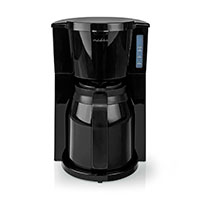 Kaffemaskine m/termokande 8-10 kopper (1 liter) Nedis