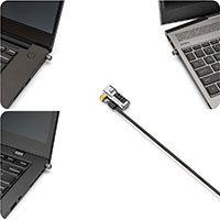 Kensington ClickSafe Universal 3-i-1 Laptop Ls (Kode)