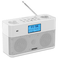 Kenwood CR-ST50DAB DAB+ radio (m/Bluetooth) Hvid