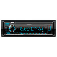 Kenwood KMMBT508DAB Bilradio (Bluetooth/USB/RDS/DAB+/FM)