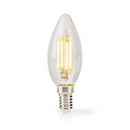 Kerte LED filament pære E14 - 4,5W (42W) 2700K