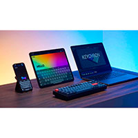 Keychron K6 Pro QMK/VIA RGB K Pro Trdls Gaming Tastatur (Mekanisk) Red Switch