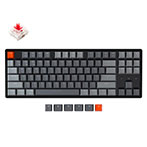 Keychron K8 Gateron RGB Trdlst Tastatur (Mekanisk) Rd