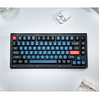 Keychron V1 K Pro Trdls Gaming Tastatur (Mekanisk) Brown Switch/Frosted Black