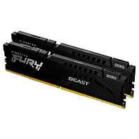 Kingston Fury Beast Black CL38 64GB - 4800MHz - RAM DDR5 Kit (2x32GB)