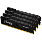 Kingston Fury Beast CL16 128GB - 3200MHz - RAM DDR4 Kit (4x 32GB)