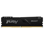 Kingston Fury Beast CL17 8GB - 3600MHz - RAM DDR4