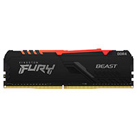 Kingston Fury Beast RGB CL16 32GB - 3200MHz - RAM DDR4 Kit (2x16GB)