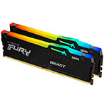 Kingston Fury Beast RGB CL40 32GB - 6000MHz - RAM DDR5 Kit (2x 16GB)