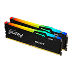 Kingston Fury Beast RGB DIMM 16GB - 5600MHz - RAM DDR5 Kit (2x8GB)