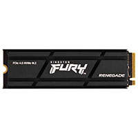 Kingston Fury Renegade SSD Hardisk m/Heatsink 1TB - M.2 PCIe 4.0 (NVMe)
