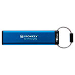Kingston IronKey Keypad 200 USB 3.0 Nøgle m/lås - 16GB