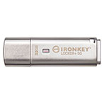 Kingston IronKey Locker+ USB 3.2 Nøgle (32GB)