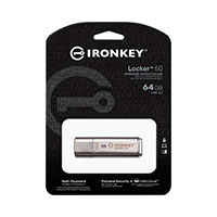 Kingston IronKey Locker+ USB 3.2 Ngle (64GB)
