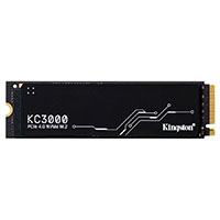 Kingston KC3000 SSD Harddisk 512GB - M.2 PCIe 4.0 (NVMe)