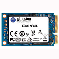 Kingston KC600 mSATA SSD Hardisk 256GB (SATA-600)