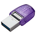 Kingston USB 3.2 Nøgle OTG 128GB (USB-A) Lilla