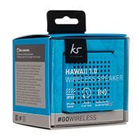 Kitsound Hawaii Bluetooth Hjttaler (4 timer) Bl