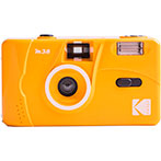 Kodak M38 Kamera m/håndledsrem (til analog film) Yellow