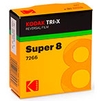 Kodak S8 Tri-X 200D/160T S/H Film (15,25m)