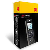 Kodak VRC350 Diktafon - 34 timer (8GB) Sort