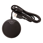 Konferencemikrofon m/lydudgang (USB/3,5mm) Deltaco