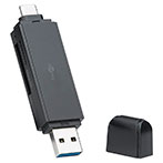 Kortlæser USB 3.0/USB-C (SD/MicroSD) Goobay