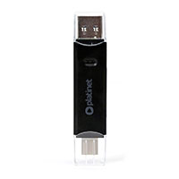 Kortlser USB-C/USB 3.0 (microSD/SD) Platinet