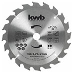 Kwb TCT Rundsavsklinge (Ø160x2,4x16mm)