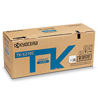 Kyocera TK-5270C Toner Patron (6000 sider) Cyan