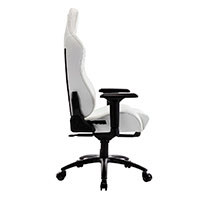 L33T E-Sport Pro Comfort Gaming stol (PU læder) Hvid