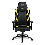 L33T E-Sport Pro Excellence Gaming stol (PU læder) Sort/Gul