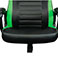 L33T Encore Junior Gaming stol (PU læder) Sort/Grøn