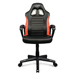 L33T Encore Junior Gaming stol (PU læder) Sort/Rød