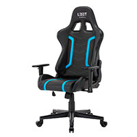 L33T Energy Gaming stol (PU læder) Sort/Blå