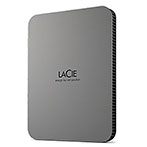 LaCie Mobile Drive Secure Ekstern HDD Hardisk 2TB (USB-C) Space Grey
