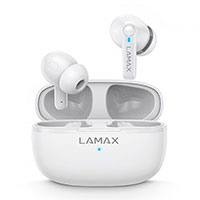 Lamax Clips1 Play Bluetooth In-Ear Earbuds (35 timer) Hvid
