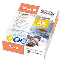 Lamineringslommer A6 (125 mikron) Peach - 100-Pack