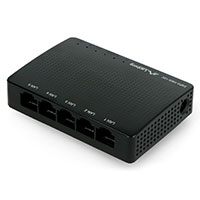 Lanberg DSP2-1005 Netvrk Switch 5 port - 1000 Mbps