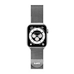 Laut Steel Loop Rem t/Apple Watch (38/40/41mm) Slv